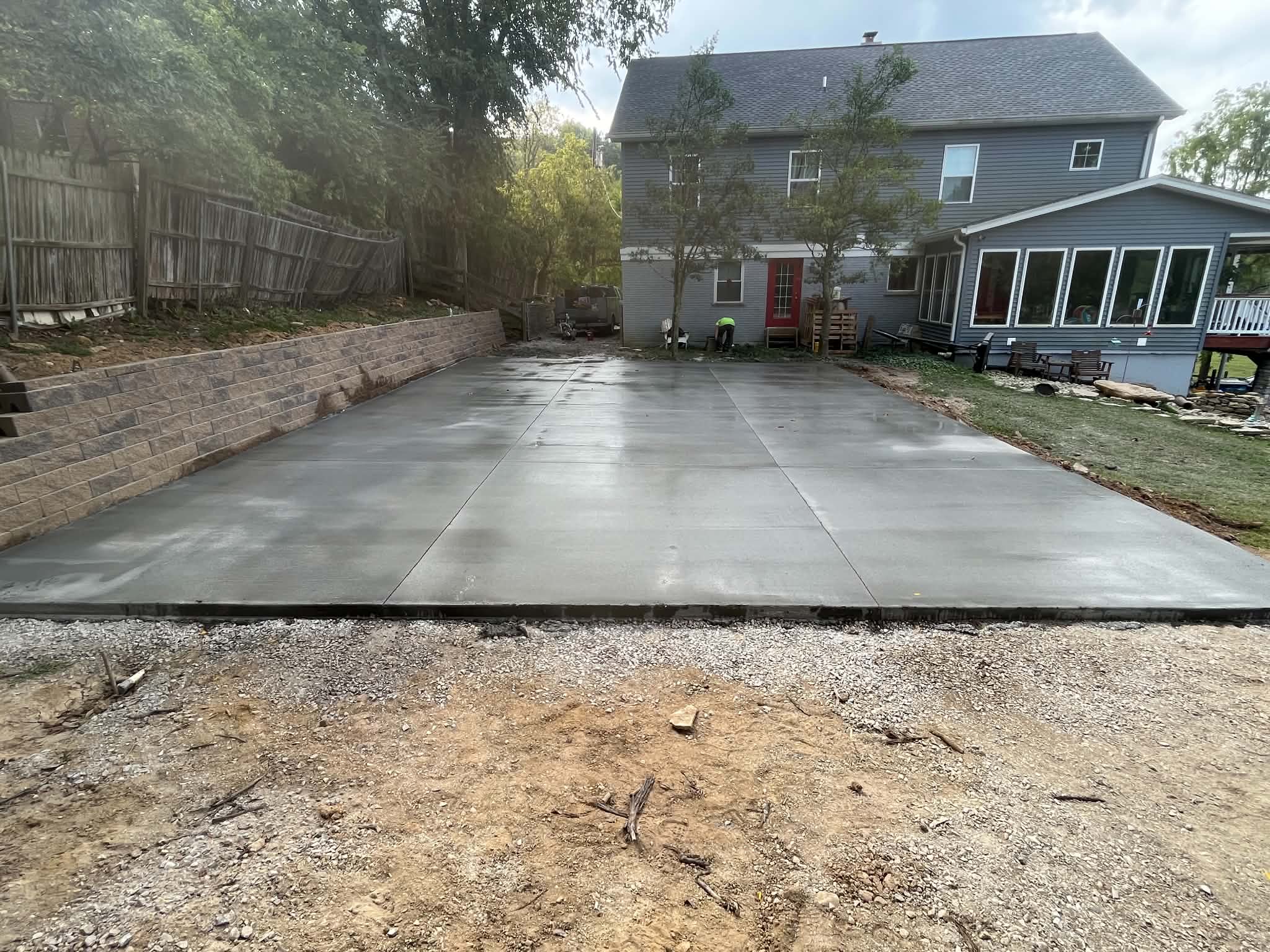 Excavation and grading by Donathan Designs